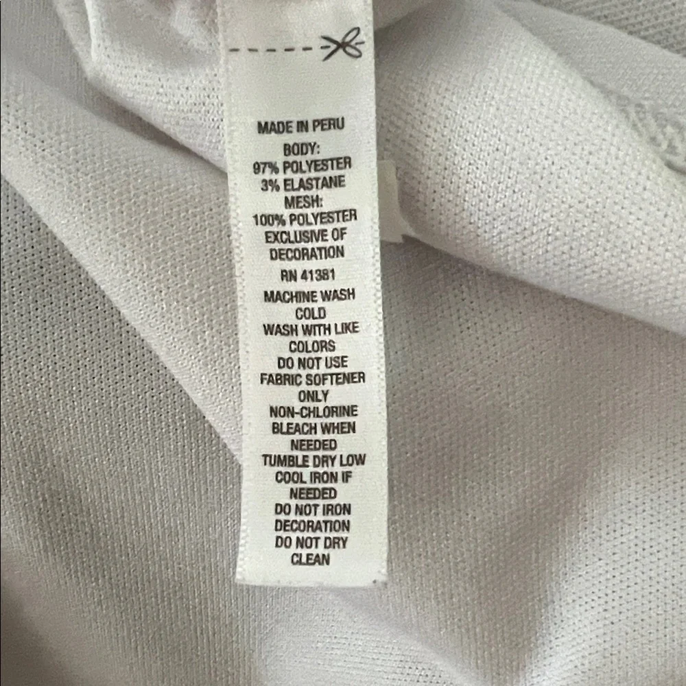 Ralph Lauren RLX Long Sleeve Snap Buttons White Polo Men’s